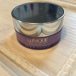 Brand new 3.8 oz take the day off balm Clinique